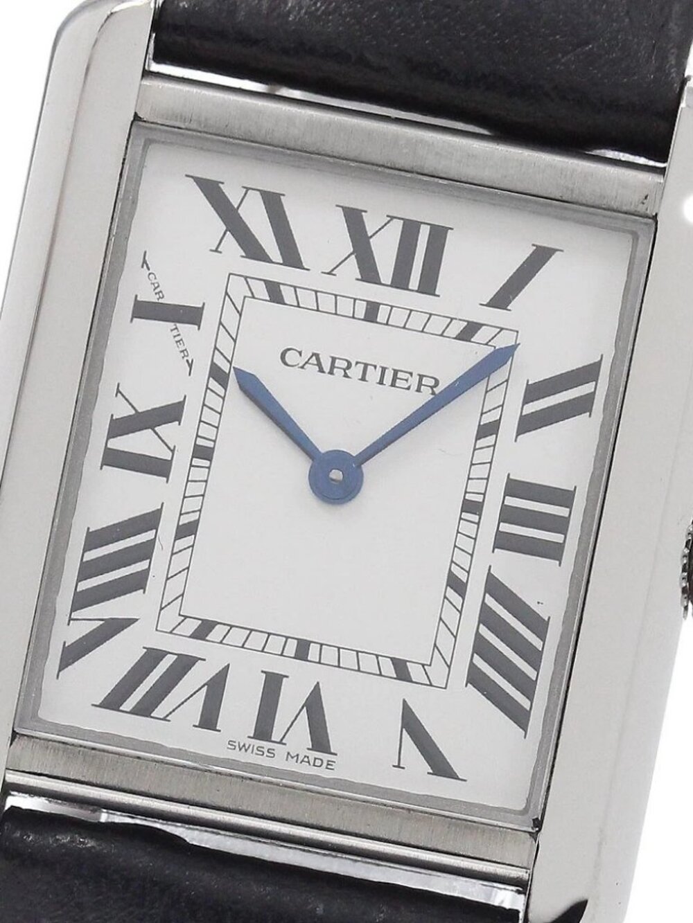 CARTIER Tank solo SM WSTA0030 Silver Dial Quartz Ladies Watch_955717 - Picture 1 of 7